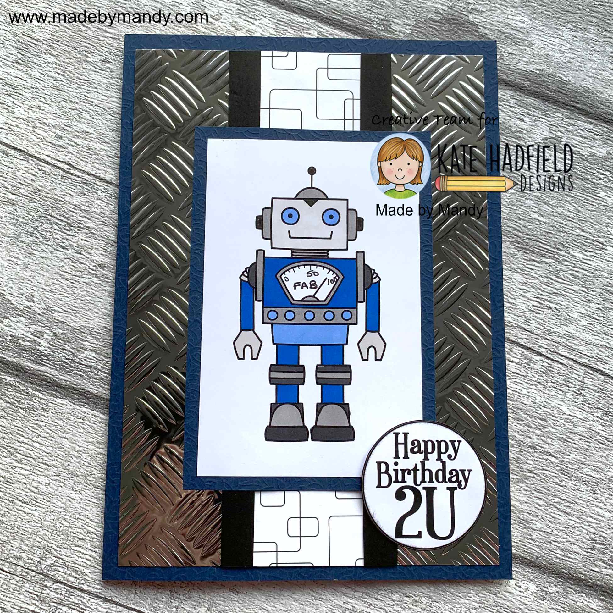 Toy Box Robot by Made By Mandy Toy Box Robot